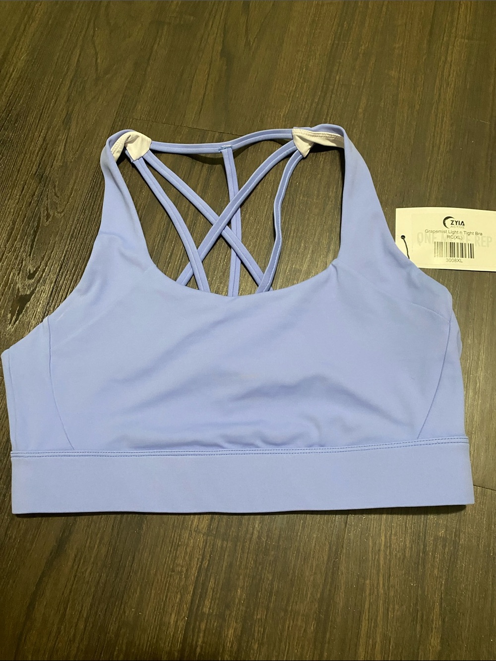 ZYIA light blue light n tight Bra